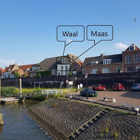 Waar Maas En Waal Bed and breakfast Woudrichem